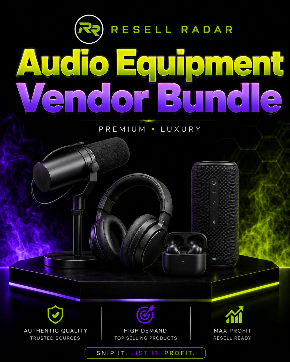 Audio Equipment Vendor Bundle